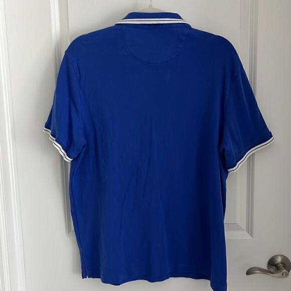 Michael Kors Greenwich Polo Tipped Collar Royal Blue - Picture 6 of 11